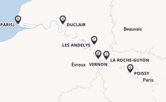 Seine ab Paris, Frankreich auf der VIVA BEYOND