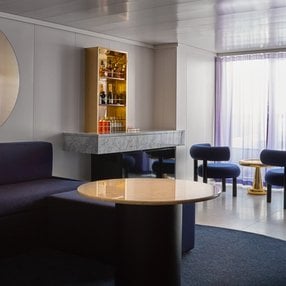 Come aboard the undefined and discover one of 27 cabin categories on a total of 13 decks that can accommodate 2700 passengers. Choose your dream cabin and feel at home on board the undefined!