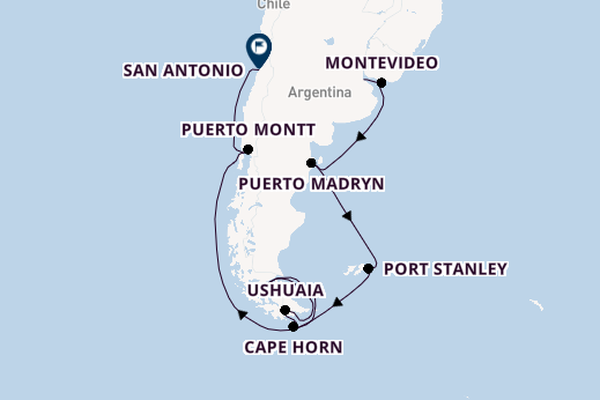 Cape Horn & Glaciers of Patagonia