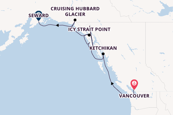 Alaska & West Canada from Vancouver, Canada with the Anthem of the Seas