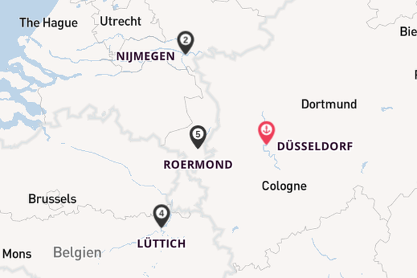 Maas ab Düsseldorf, Deutschland auf der Elegant Lady