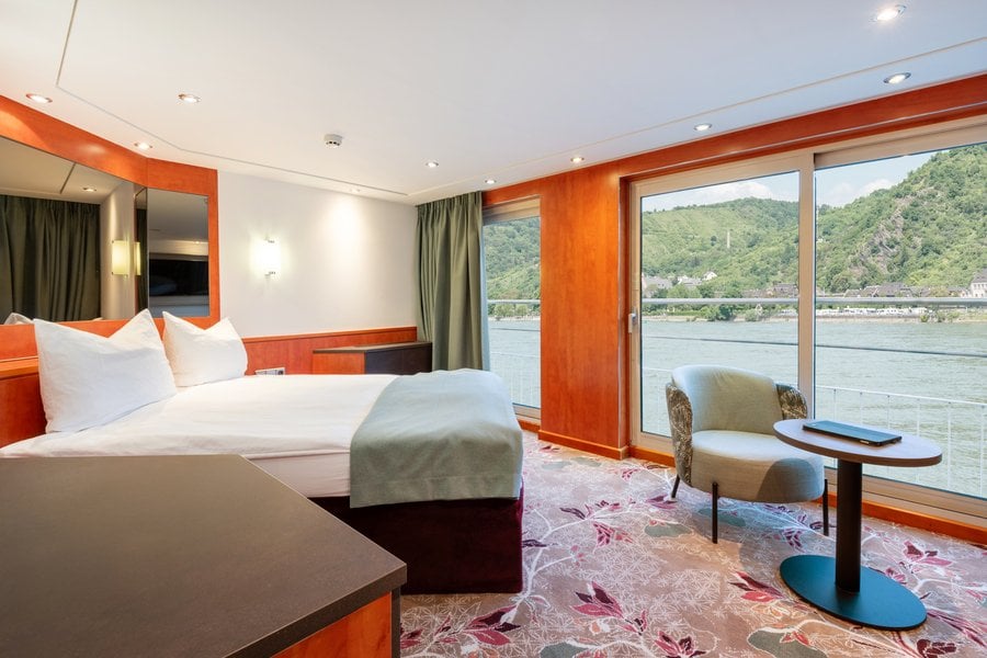 Donau vanaf Passau, Duitsland met de MS Celina