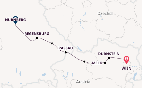 Donau vanaf Wien met de VIVA MOMENTS