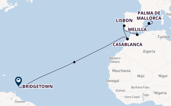 Mediterranean from Barcelona, Spain with the Seabourn Ovation 