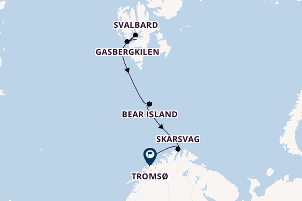 Norway from Longyearbyen, Norway with the Silver Endeavour