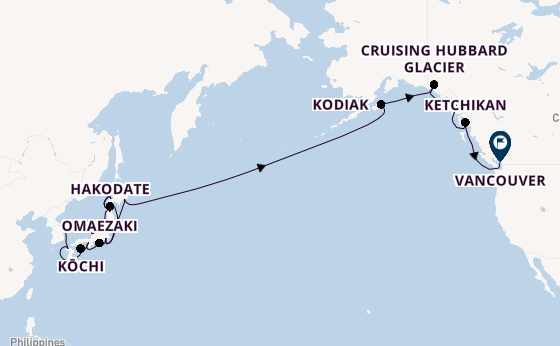 Transpacific from Australia with the Westerdam