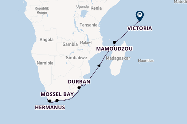 Südafrika ab Kapstadt, Südafrika auf der HANSEATIC nature