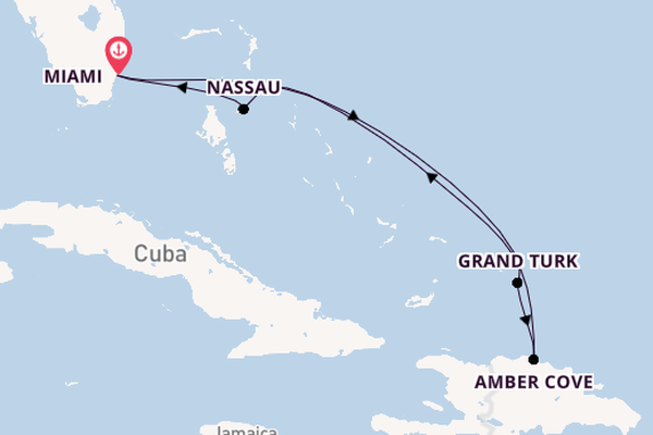 Caribbean vanaf Miami, Verenigde Staten met de MSC Divina