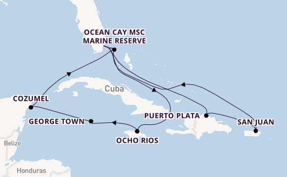 Cruise Waypoints