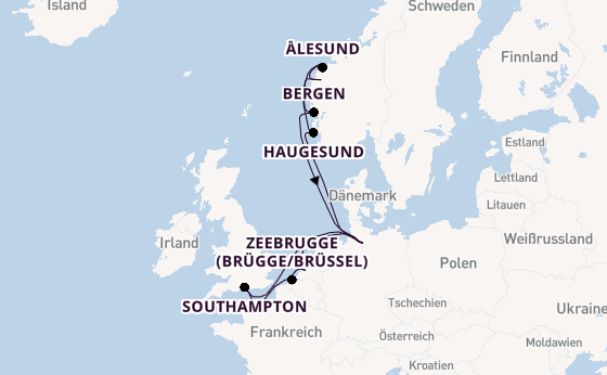 Metropolen & Norwegen ab Hamburg