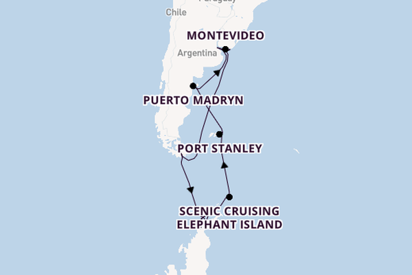 South America from Buenos Aires, Argentina with the Celebrity Equinox