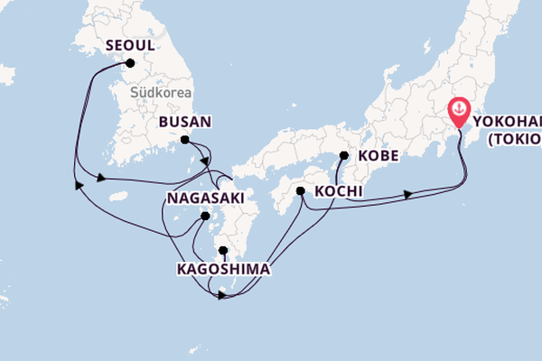 Westerdam - Japans Blütezeit
