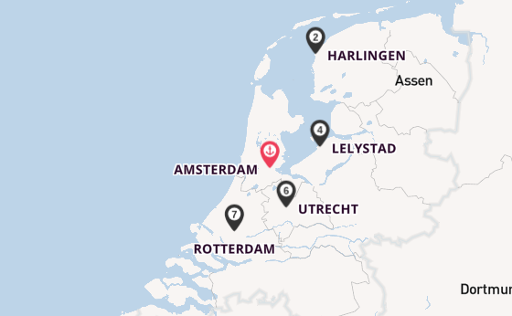 Niederlande ab Amsterdam, Niederlande auf der VIVA MOMENTS