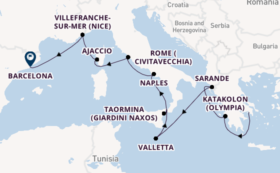 Cruise Waypoints