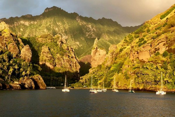 Hanavave, Fatu Hiva, French Polynesia