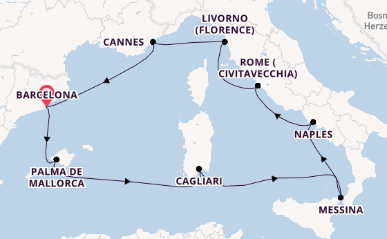 Cruise Waypoints