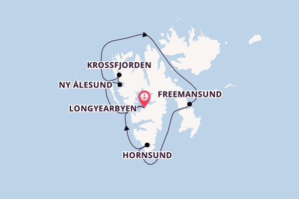 Norwegen ab Longyearbyen, Norwegen auf der MS Fram