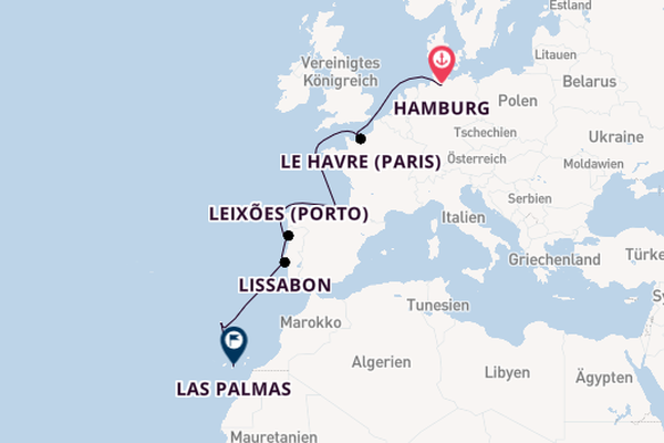 Mein Schiff 7 - Vom Norden in die Sonne der Kanaren