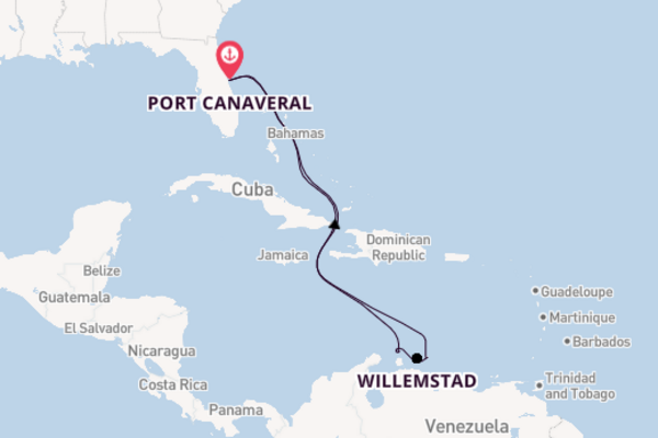 9daagse cruise met de Adventure of the Seas vanuit Port Canaveral