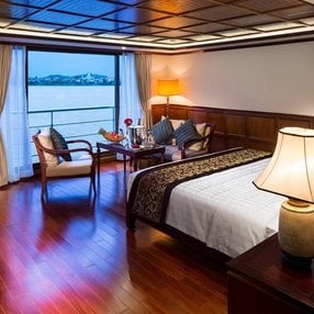 Come aboard the AmaMaya and discover one of 8 cabin categories on a total of 3 decks that can accommodate 124 passengers. Choose your dream cabin and feel at home on board the AmaMaya!