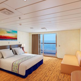 Come aboard the undefined and discover one of 34 cabin categories on a total of 11 decks that can accommodate 2124 passengers. Choose your dream cabin and feel at home on board the undefined!