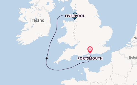 Picturesque Portsmouth to picturesque Liverpool