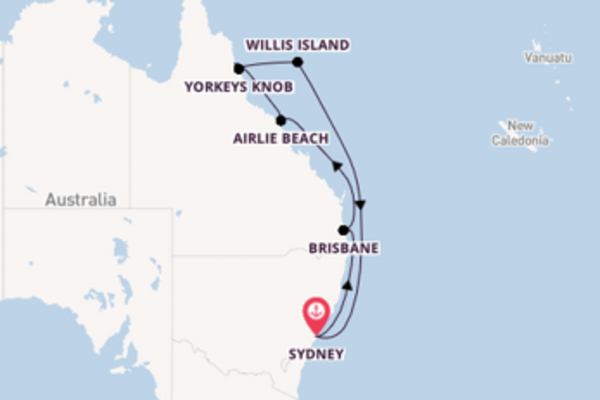 Journey with Princess Cruises from Sydney