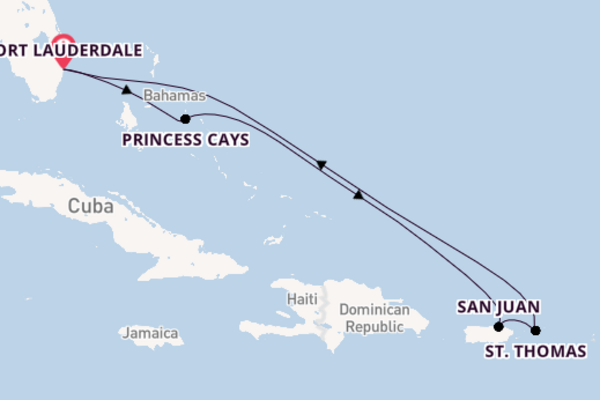 Cruise met Princess Cruises naar San Juan