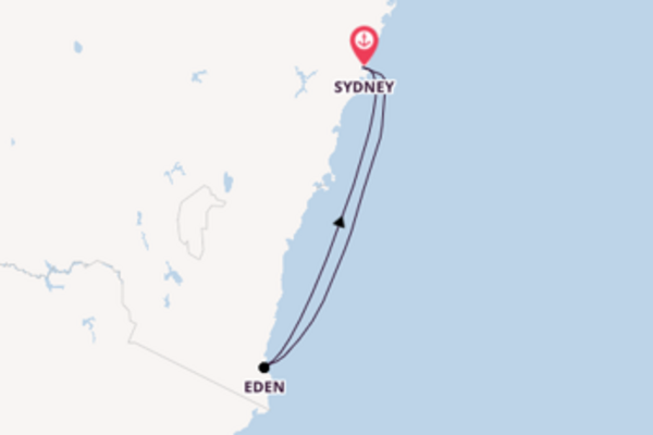 4daagse cruise vanaf Sydney