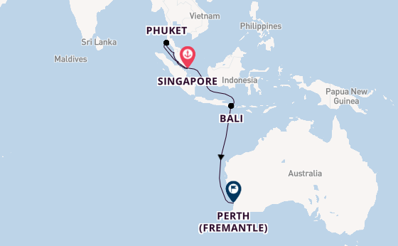 Luxury Treasures of Asia with Singapore Stay