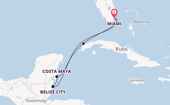 Westliche Karibik ab Miami auf der Freedom of the Seas