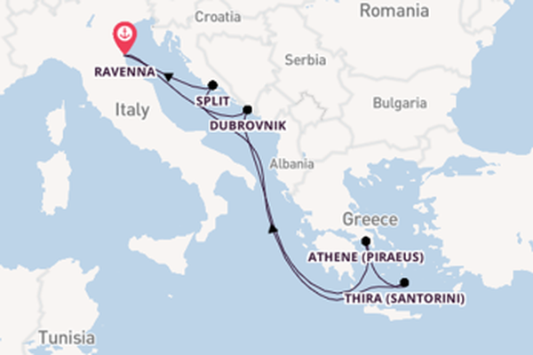 Maak een droomcruise naar Dubrovnik