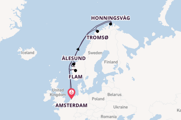 13 day cruise with the Jewel of the Seas to Amsterdam