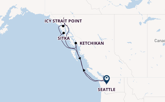 Alaska & West Canada from Vancouver, Canada with the Riviera