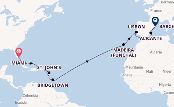 Cruise Waypoints