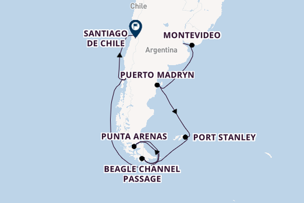 South America from Buenos Aires, Argentina with the Majestic Princess