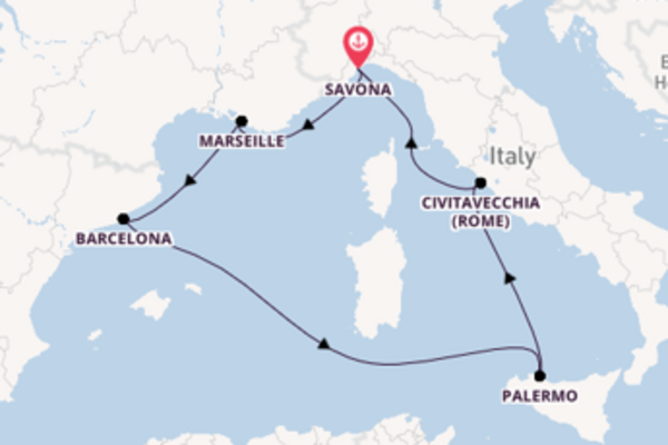 Bewonder Palermo met Costa Cruises