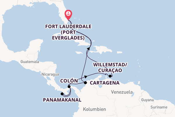 Südliche Karibik ab Fort Lauderdale (Port Everglades), USA auf der Celebrity Ascent