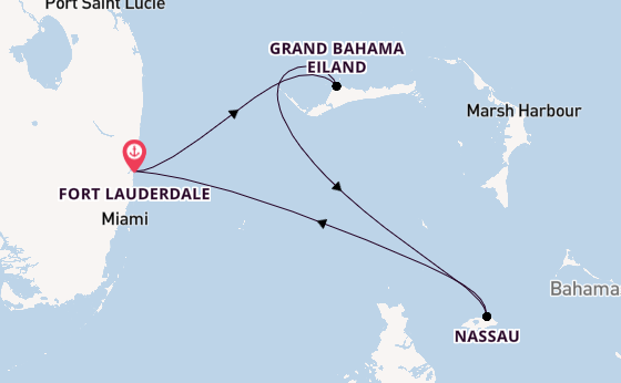 Caribbean vanaf Fort Lauderdale, Verenigde Staten met de Jewel of the Seas®