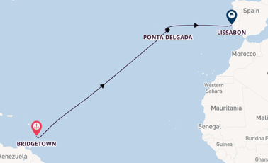 Zuidelijke Caraïben vanaf Bridgetown, Barbados met de Royal Clipper