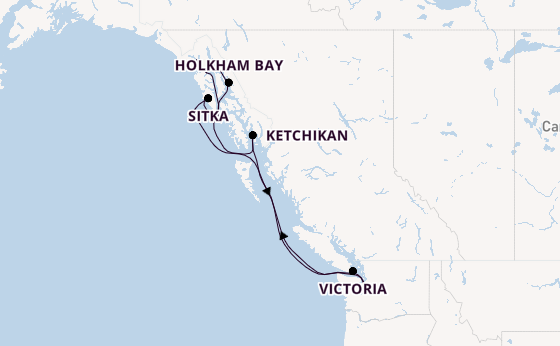 Alaska & West Canada from Seattle, Washington, USA with the Norwegian Joy