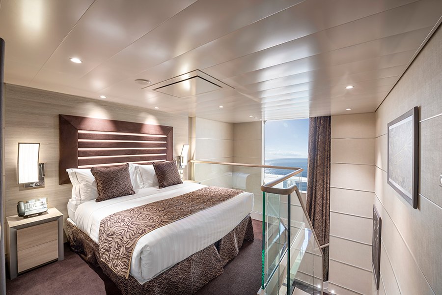 MSC Yacht Club Duplex Suite mit Whirlpool (Kat. YJD):