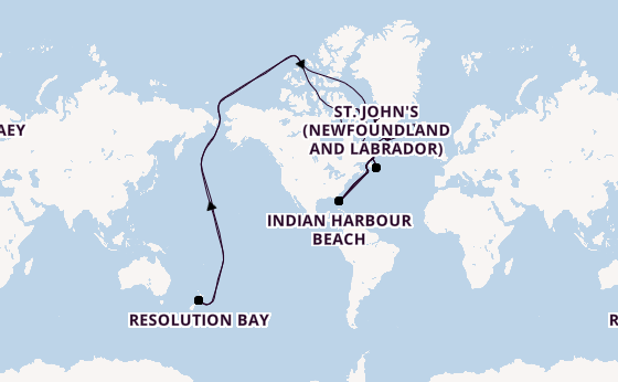 Weltreise ab Reykjavik, Island auf der Seabourn Venture