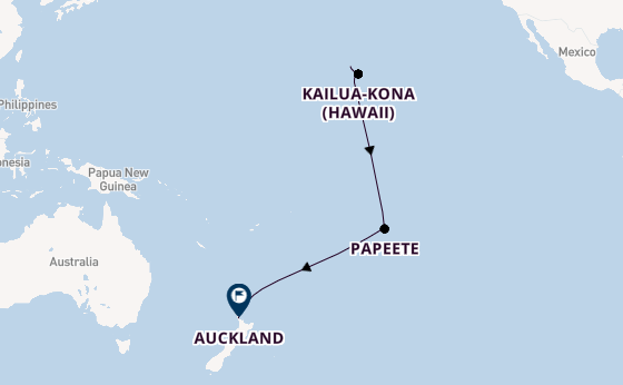 Polynesia from Honolulu, Hawaii, USA with the Royal Princess