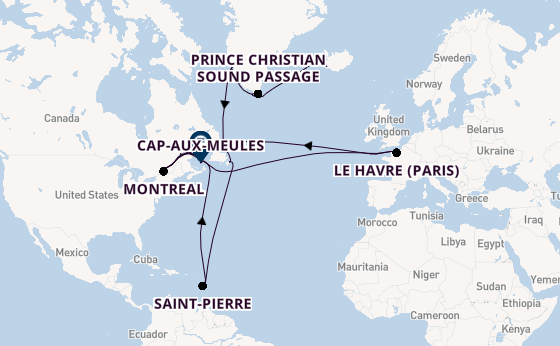 Transatlantic from Reykjavik, Iceland with the Seabourn Quest