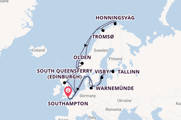 Luxury No Fly Norway, Denmark & Sweden 