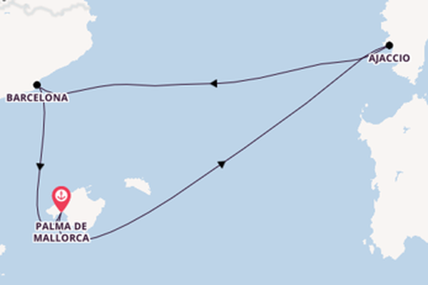 Mein Schiff Millennium Cruise - ab/bis Palma