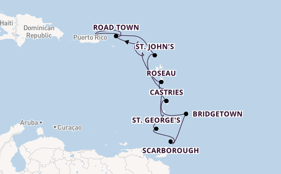 Caribbean from San Juan, Puerto Rico with the Azamara Journey