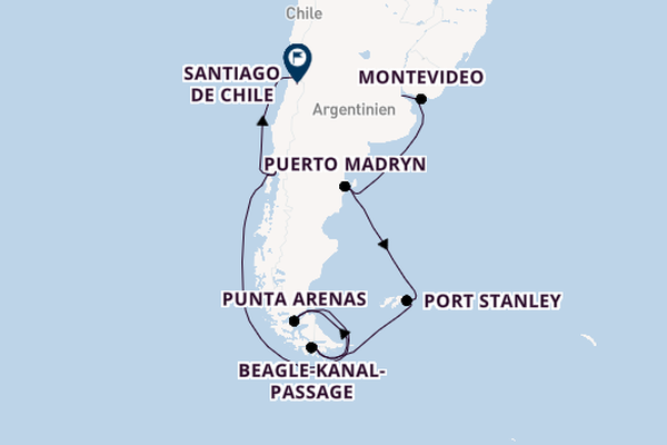 Majestic Princess – Die Magie von Feuerland & Patagonien entdecken