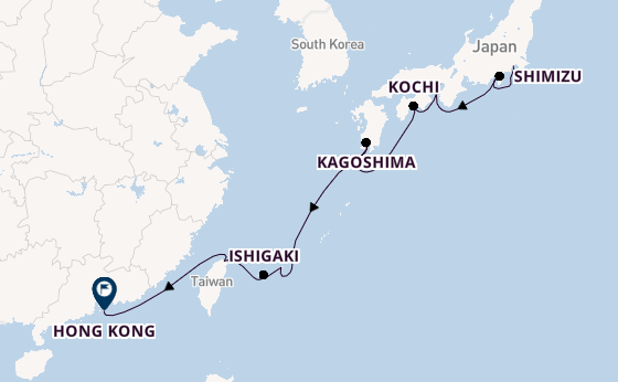 Japan from Tokyo, Japan with the Seven Seas Explorer